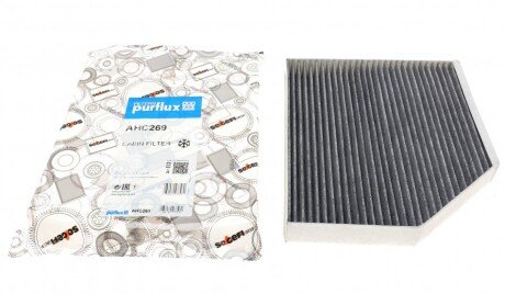 Фільтр салону Audi A4/A6 1.8-4.2TFSI 07- (вугільний) UA63 Purflux AHC269