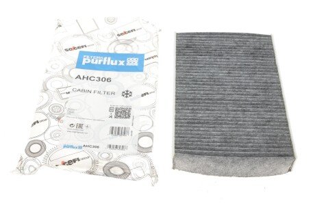 Фільтр салону Nissan Juke/Renault Fluence 10- (вугільний) UA63 Purflux AHC306