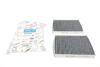 Фільтр салону BMW 5 (F10)/7 (F01) 2.0-6.0 08- (вугільний) (к-кт 2 шт.) UA63 Purflux AHC336-2 (фото 1)