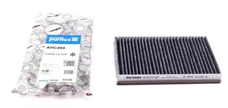 Фільтр салону Land Rover Discovery 04-/Range Rover Sport 3.0-5.0 05- (вугільний) PURFLUX UA63 Purflux AHC494