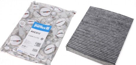 Фільтр салону Ford Mondeo V 1.5/2.0TDCi 14- (вугільний) UA63 Purflux AHC512