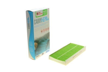 Фільтр салону Citroen C5/C6/Peugeot 407 04- (антиалергенний, захист від вірусів) CabinHepa+ (opt-om) Purflux AHH213