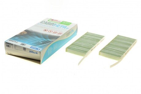 Фільтр салону Renault Kangoo 08-/ Master 10- (антиалергенний, захист від вірусів) CabinHepa+ (к- UA63 Purflux AHH273-2