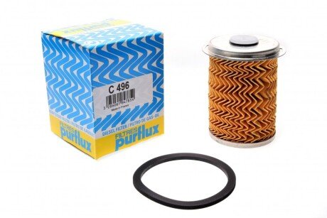 Фільтр паливний Renault Trafic/Master 1.9-2.5DCi (opt-om) Purflux C496