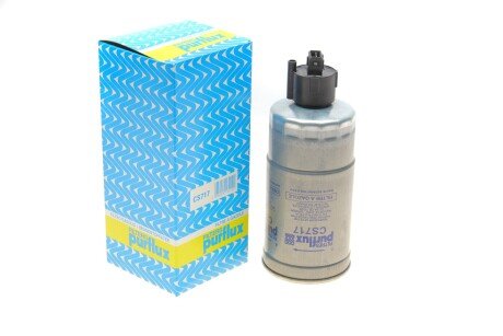 Фільтр паливний Fiat Doblo 1.9JTD (77kw) 03-05 (з датчиком) UA63 Purflux CS717