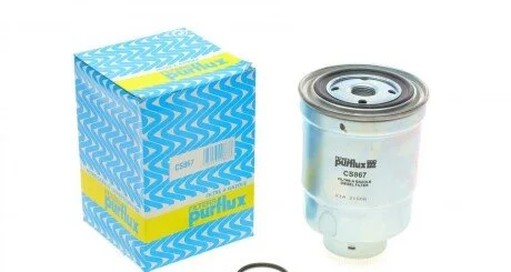 Фильтр топливный Hyundai H-1/ H100/ Mitsubishi Pajero 2.5TD 87- PURFLUX UA63 Purflux CS867