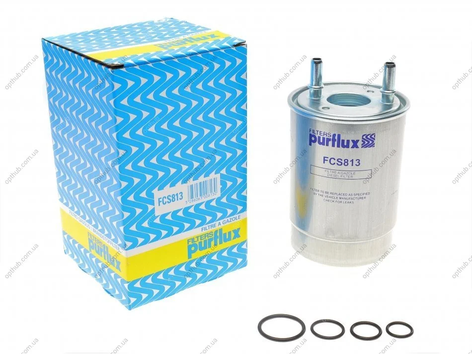 Фільтр паливний Renault Megane/Scenic 1.5-2.0dCi 10- PURFLUX (opt-om) Purflux FCS813 (фото 1)