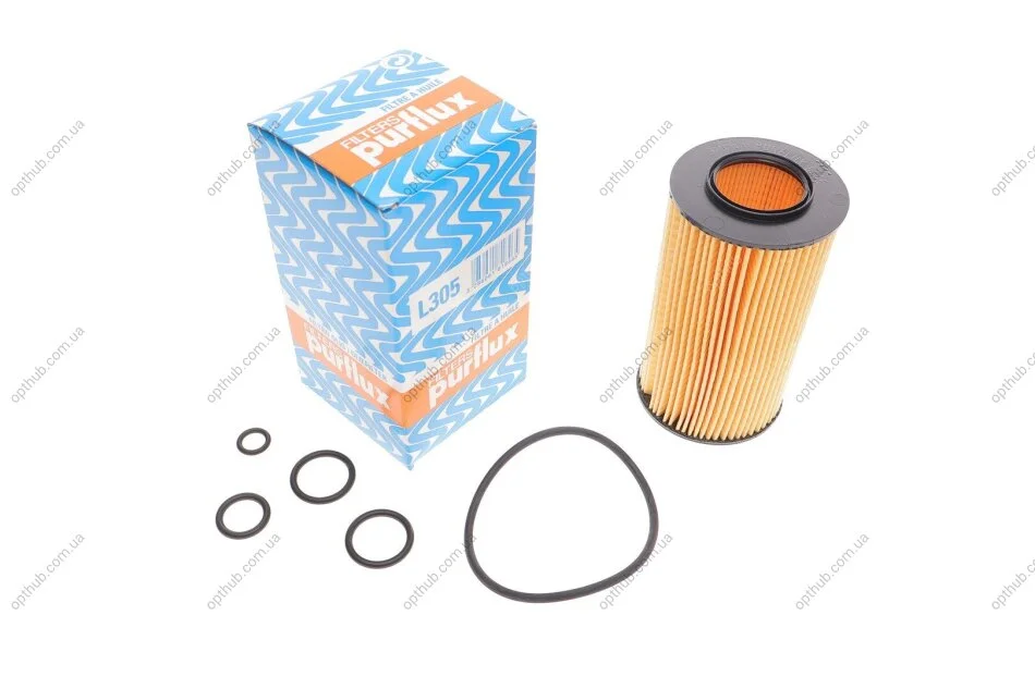 Фільтр масляний MB C-Class/E-Class/S-Class 2.4-3.7 (M112)/4.3-5.4 (M113)/2.5-3.5 (M272) PURFLUX UA63 Purflux L305 (фото 1)