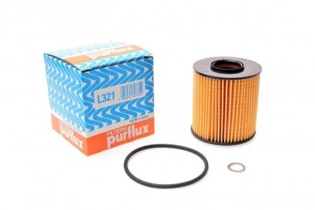 Фильтр масляный BMW 5 (E39) 530D PURFLUX UA63 Purflux L321