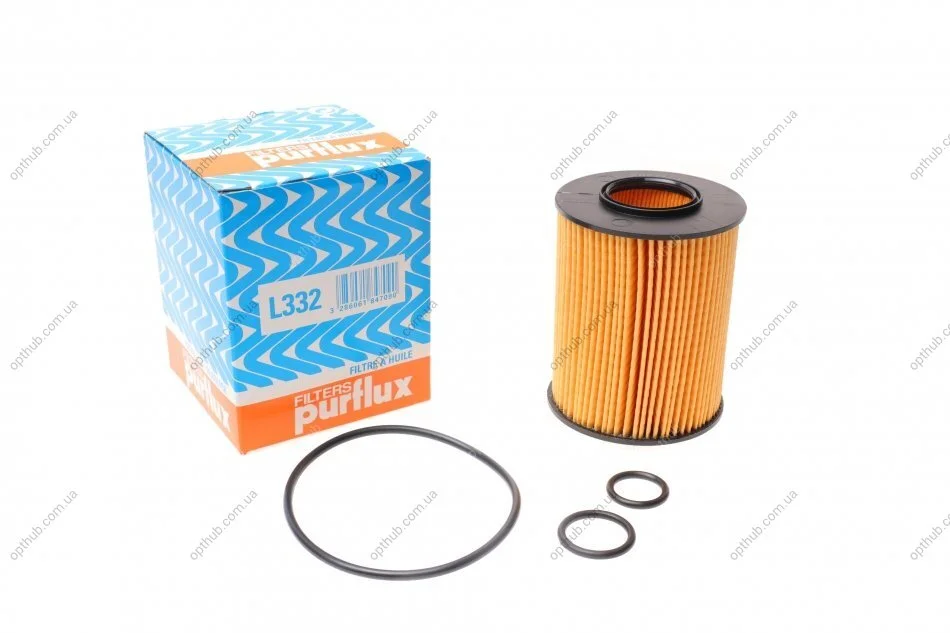 Фільтр масляний Opel Combo 1.7CDTI PURFLUX UA63 Purflux L332 (фото 1)