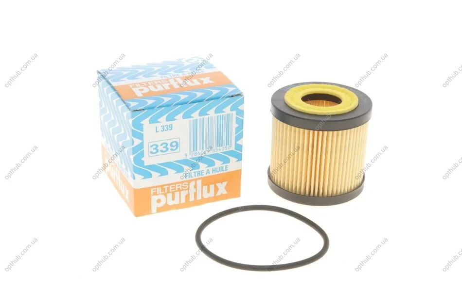 Фільтр масляний VW/Seat/Skoda 1.2i 09- PURFLUX UA63 Purflux L339 (фото 1)