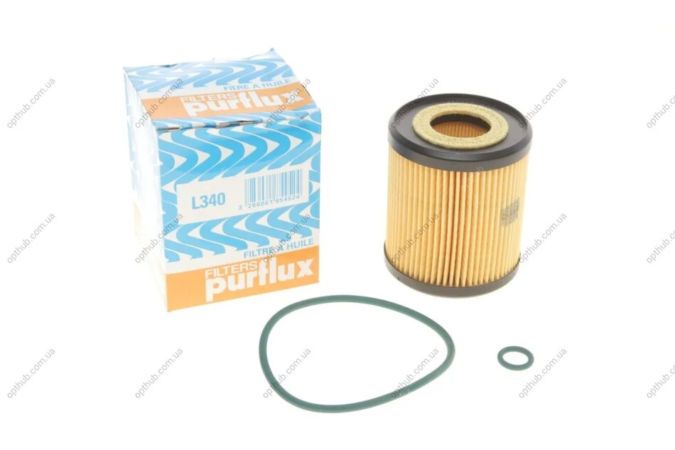Фільтр масляний Mazda 3/6 2.3 02- PURFLUX UA63 Purflux L340 (фото 1)