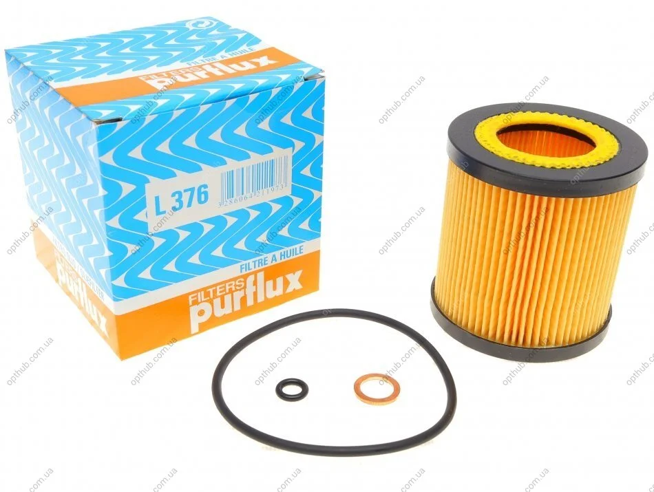 Фільтр масляний PURFLUX Purflux L376 (фото 1)