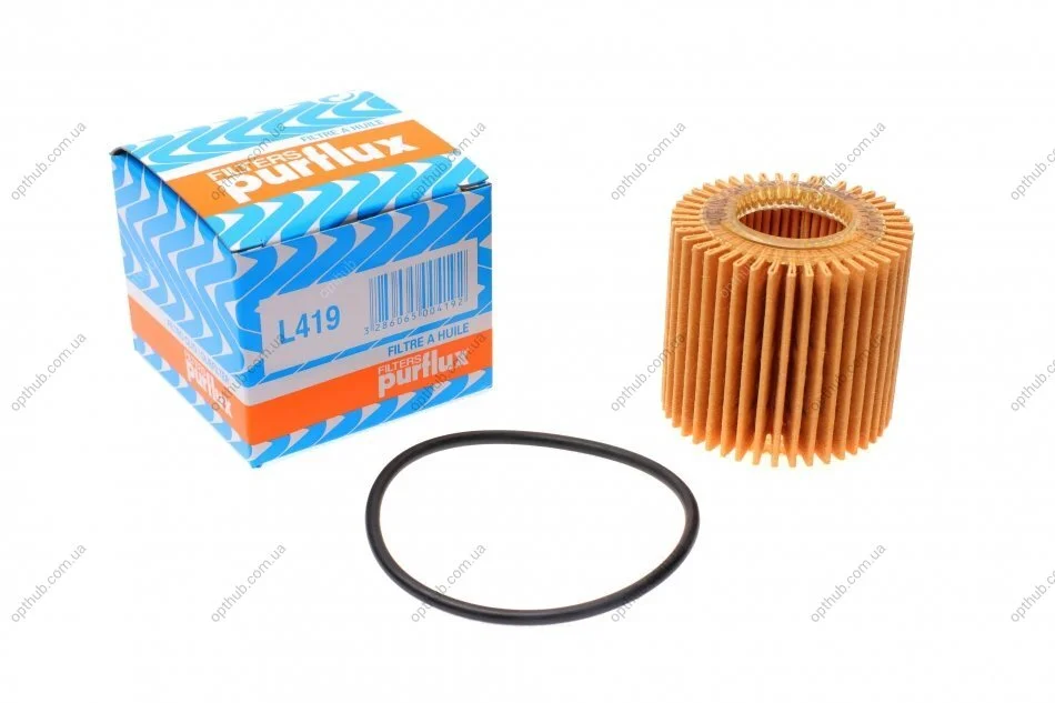 Фильтр масляный Toyota Rav4/Avensis/Land Cruiser 1.6i-2.8D 08- PURFLUX (opt-om) Purflux L419 (фото 1)