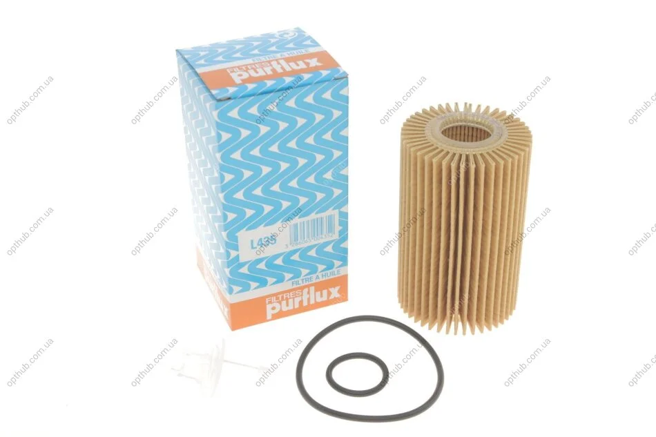 Фільтр масляний Toyota Land Cruiser 4.5D/4.6i 08- PURFLUX (opt-om) Purflux L435 (фото 1)