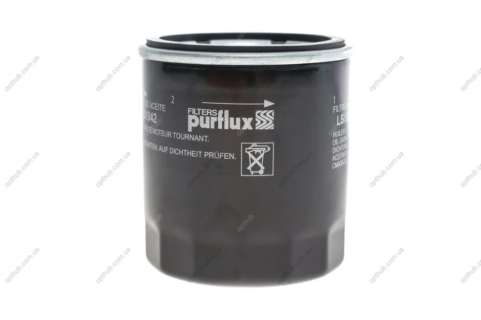 Фільтр масляний Fiat 500X 1.4 14- PURFLUX UA63 Purflux LS1042 (фото 1)
