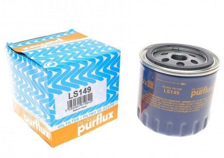 Фільтр масляний Nissan Pathfinder/ Primera/ X-Trail 2.2-2.5 dCI 01- UA63 Purflux LS149