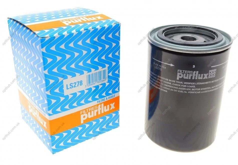 Фільтр масляний PURFLUX Purflux LS278 (фото 1)