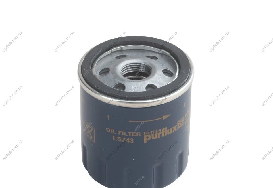 Фильтр масляный Toyota Corolla 1.3-1.8 89- PURFLUX UA63 Purflux LS743 (фото 1)