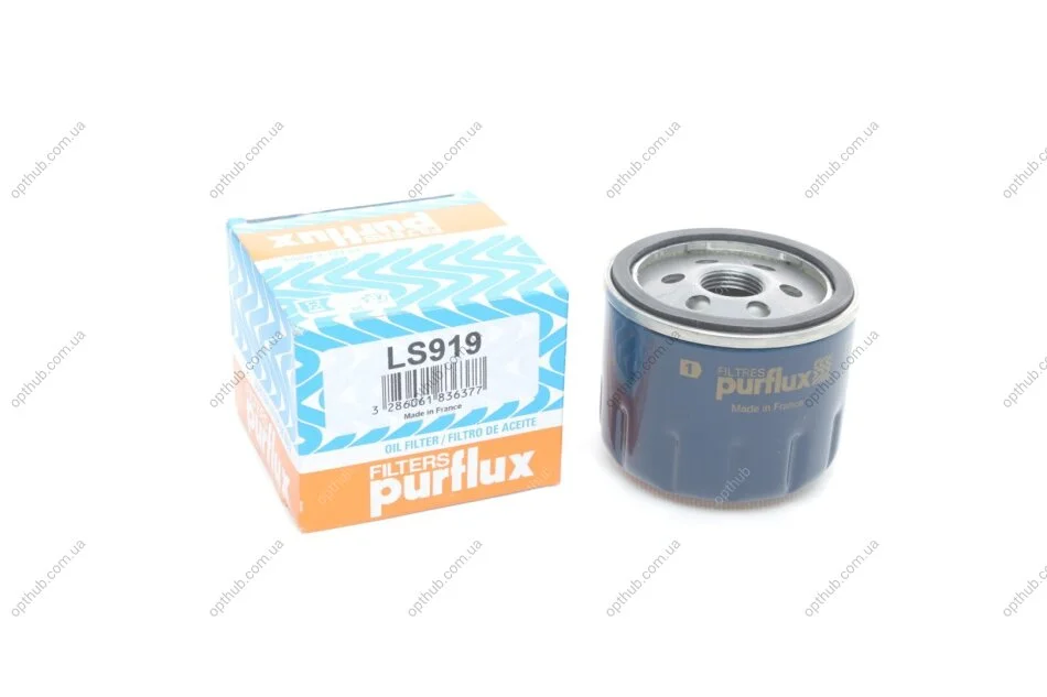 Фільтр масляний PURFLUX Purflux LS919 (фото 1)