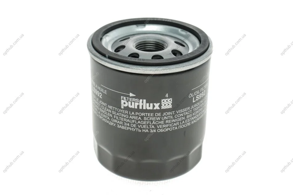 Фильтр масляный Seat Ibiza IV/Skoda Fabia/Rapid 1.4TDI 14- PURFLUX UA63 Purflux LS992 (фото 1)