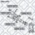 Ремкомплект супорта гальмівного заднього Mitsubishi Pajero II V14W-V55W 1991-2004 Q-fix Q0940183 (фото 1)