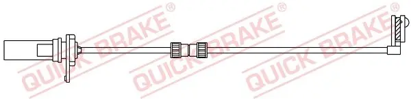 Датчик зносу гальмівних колодок Qb WS 0375 A (фото 1)