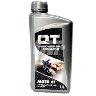 Моторна олива QT-Oil Semisynt 4T 10W-40 SL, 1л QT-OIL QT1641001