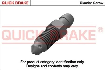 Штуцер прокачки тормозов (M6x1/7x29.0) (opt-om) QUICK BRAKE 0033 (фото 1)
