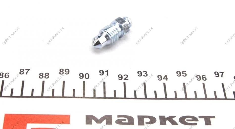 Штуцер прокачки тормозов (M10x1.25/10x28) (opt-om) QUICK BRAKE 0101 (фото 1)