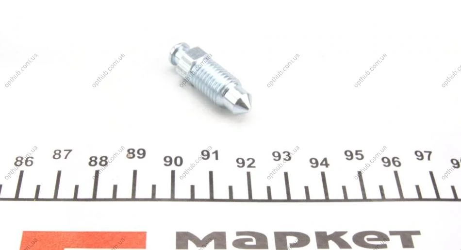 Штуцер прокачки тормозов (M10x1.25/10x33) (opt-om) QUICK BRAKE 0102 (фото 1)
