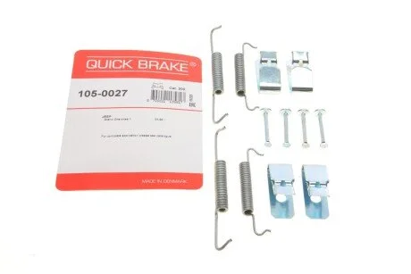 Комплект пружинок колодок стояночного тормоза QUICK BRAKE 105-0027