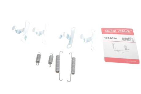 Комплект пружинок колодок ручника Volvo 240/260/740/760/780/940/960 74-98 (opt-om) QUICK BRAKE 105-0594