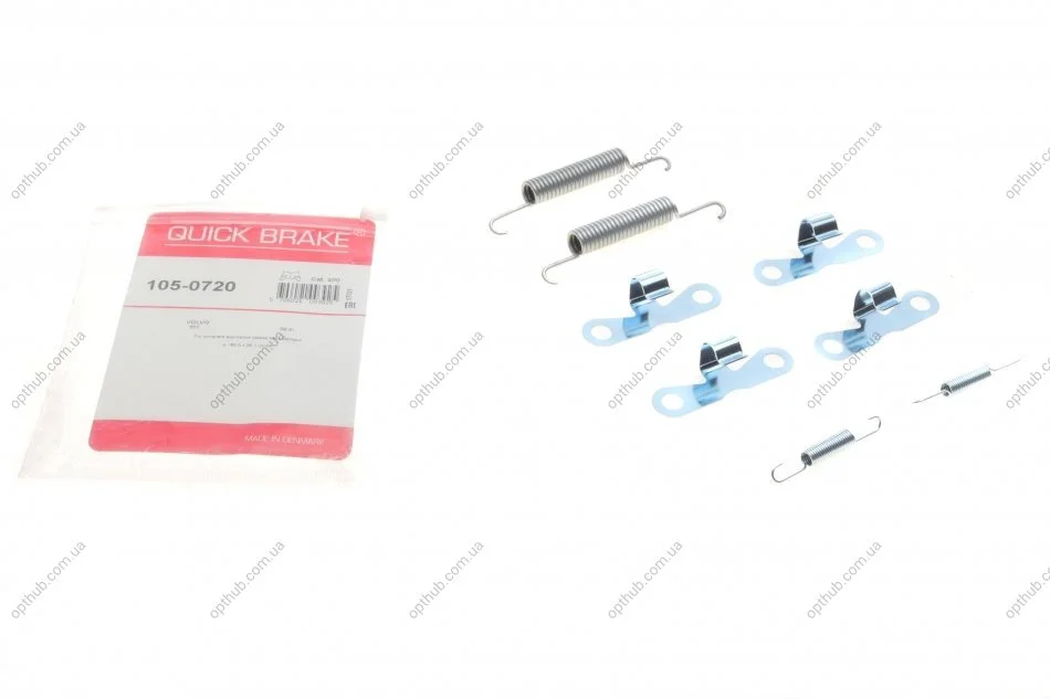 Комплект пружинок колодок стояночного гальма QUICK BRAKE 105-0707 (фото 1)