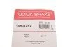 Комплект пружинок колодок стояночного гальма QUICK BRAKE 105-0757 (фото 8)