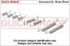 Комплект пружинок колодок ручника Volvo C70/S80/XC90/S60 01-14 (opt-om) QUICK BRAKE 105-0832 (фото 1)