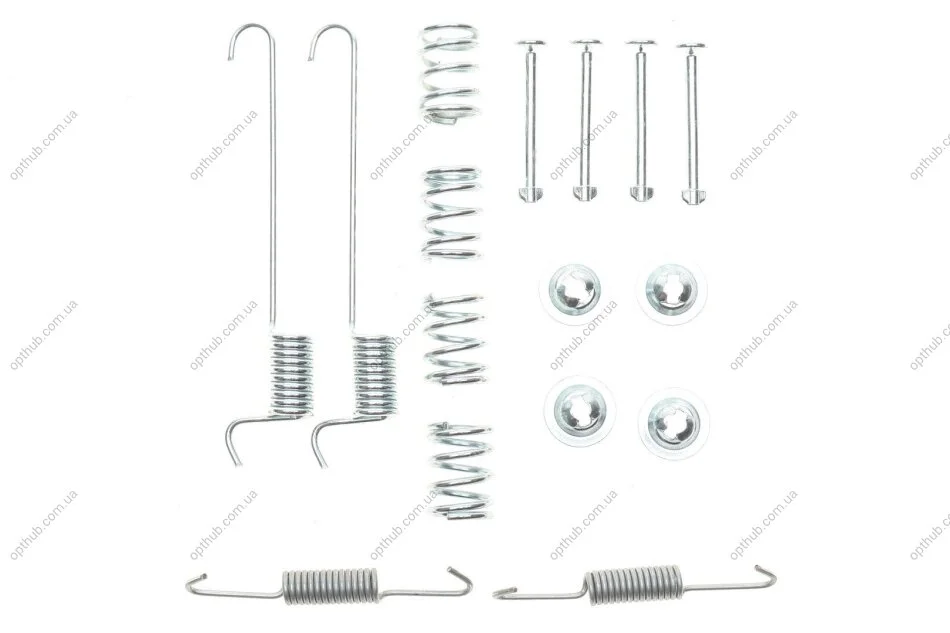 Комплект пружинок колодок стояночного тормоза QUICK BRAKE 105-0848 (фото 1)