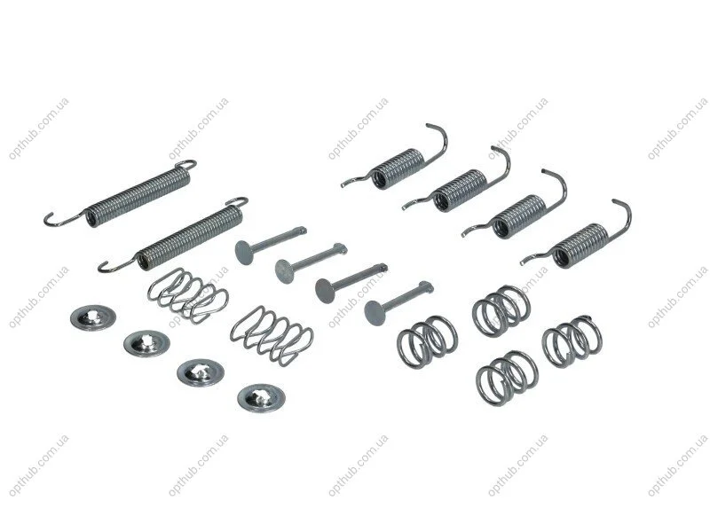 Комплект пружинок колодок стояночного гальма Hyundai Sonata/Kia Soul 1.1-2.7 98- (Mando) (opt-om) QUICK BRAKE 105-0899 (фото 1)