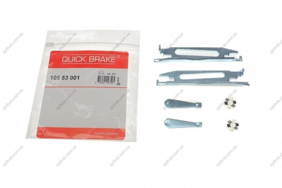 Механізм розводки колодок ручника Audi 80/VW Golf II/Passat/Polo 73-05 (к-кт) UA63 QUICK BRAKE 105 53 001 (фото 1)