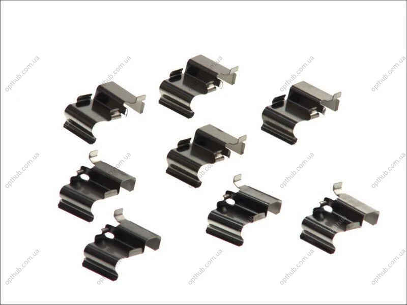 Планка супорта (заднього) прижимна (к-кт) Toyota Land Cruiser/Mitsubishi Pajero IV 96- (opt-om) QUICK BRAKE 109-1033 (фото 1)