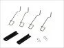 Планка суппорта (заднего) прижимная (к-кт) Renault Megane I/Peugeot 205/306 91- (opt-om) QUICK BRAKE 109-1125 (фото 1)