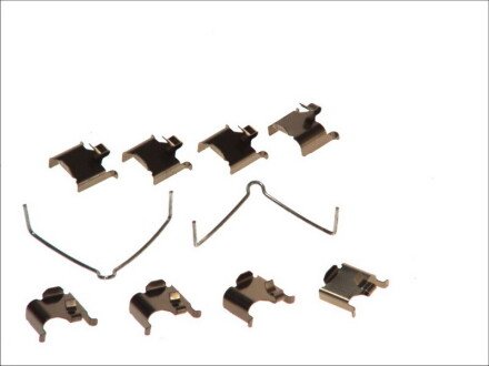 Планка супорта (заднього) прижимна (к-кт) Mazda 323/626 III/6 88-13 (opt-om) QUICK BRAKE 109-1166