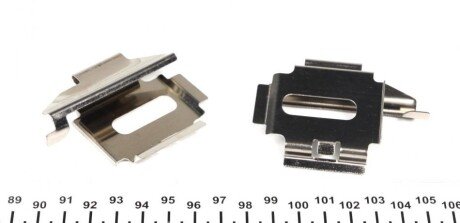 Планка супорта (заднього) прижимна (к-кт) VW LT (28-46) 96-06 /Vito (W638) (переднього) -03 (opt-om) QUICK BRAKE 109-1282