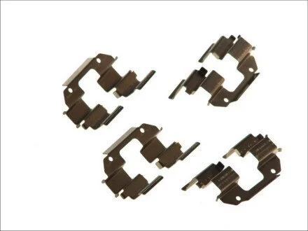 Планка супорта (переднього) прижимна (к-кт) Chevrolet Matiz/Daewoo Matiz 0.8/1.0 03- (Dac) (opt-om) QUICK BRAKE 109-1285
