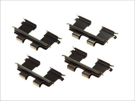 Планка супорта (заднього) прижимна (к-кт) Hyundai Tucson/Kia Sportage 2.0 CRDi 04- (Mando) (opt-om) QUICK BRAKE 109-1667