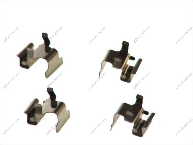 Планка супорта (заднього) прижимна (к-кт) Peugeot 4007/Mitsubishi Lancer/Outlander/Pajero 98- UA63 QUICK BRAKE 109-1673 (фото 1)
