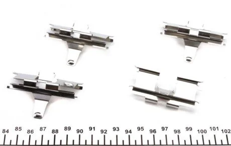 Планка супорта (заднього) прижимна (к-кт) Chevrolet Lacetti/Daewoo Nubira 97- UA63 QUICK BRAKE 109-1692
