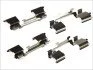 Планка супорта (переднього/заднього) прижимна (к-кт) Citroen Jumper/Fiat Ducato 06- (Brembo) (opt-om) QUICK BRAKE 109-1730 (фото 1)