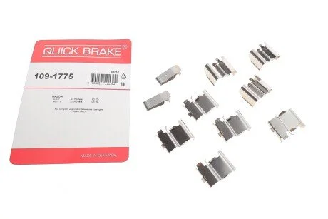 Комплект прижимних планок гальмівного супорту QUICK BRAKE 109-1775