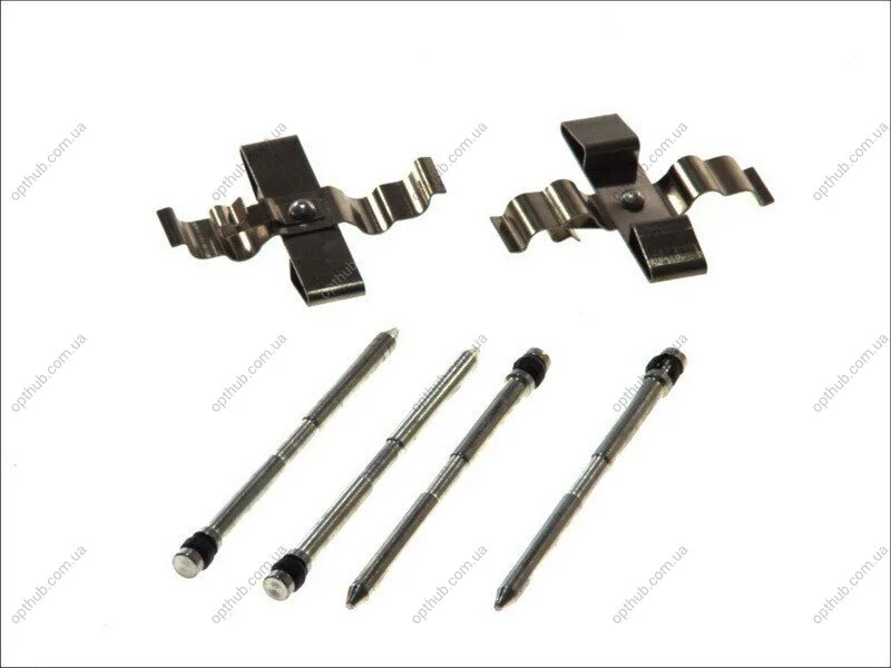 Планка супорта (заднього) прижимна (к-кт) VW Touareg 2.5TDI/3.0TDI 02-10 (opt-om) QUICK BRAKE 109-1809 (фото 1)